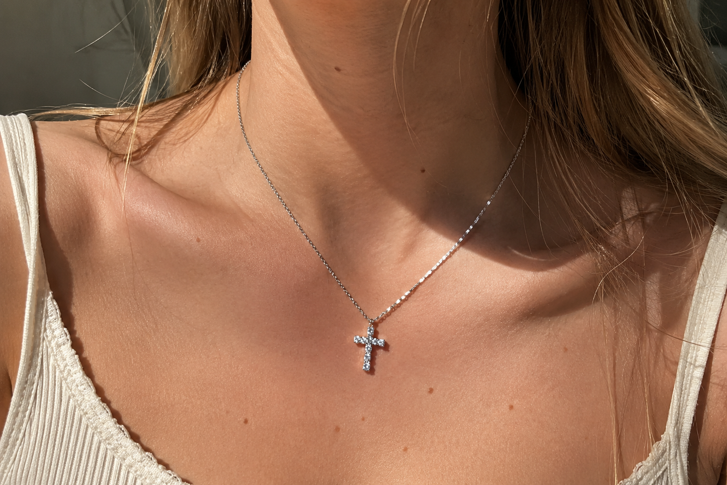 Celestial Cross Necklace